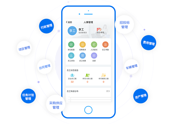 手机版OA办公系统